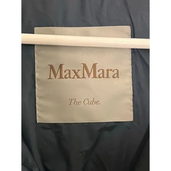 MaxMara The Cube Oversized Tremaine Padded Quilted Hooded Cape Women's O/S - Picture 8 of 12